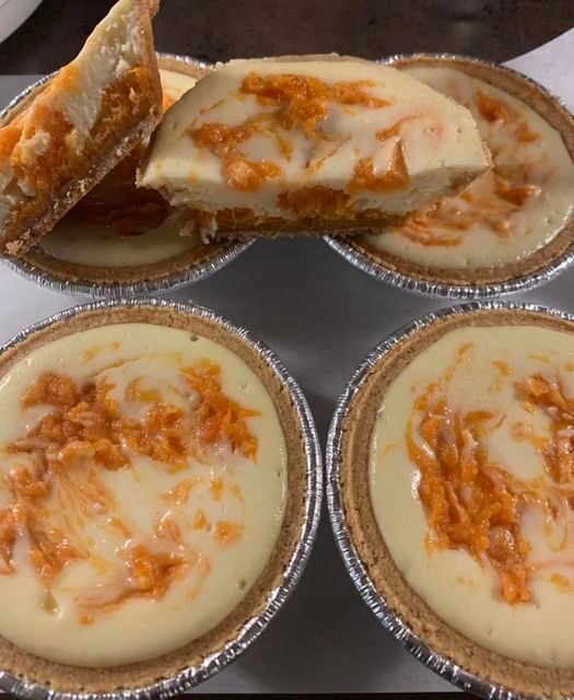 Weight Watchers-Friendly Sweet Potato Cheesecake Mini Pies