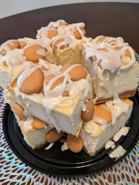 Banana Pudding Cheesecake Bars