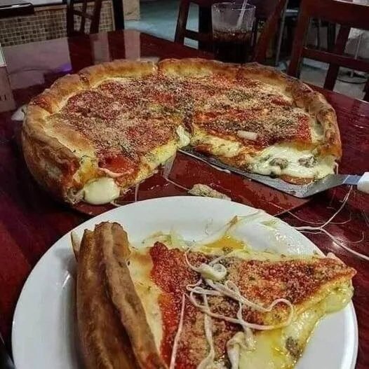 Keto Chicago Style Deep Dish Pizza