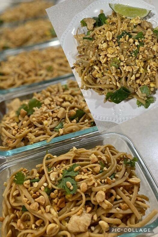 Chicken Pad Thai (Weight Watchers Version)