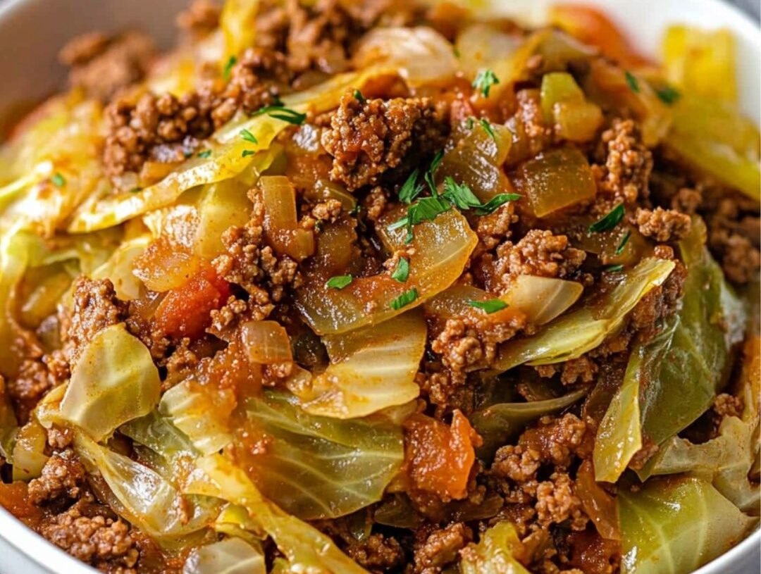 Weight Watchers-Friendly Cabbage and Ground Beef