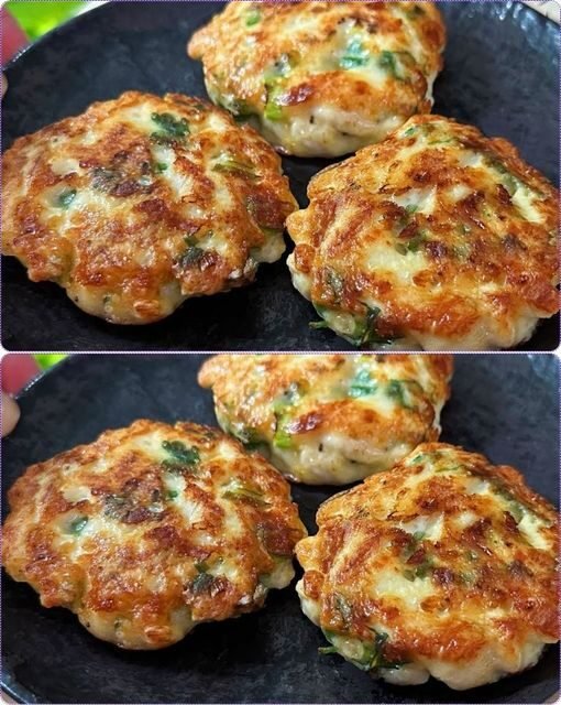 Keto Chicken and Mozzarella Patties