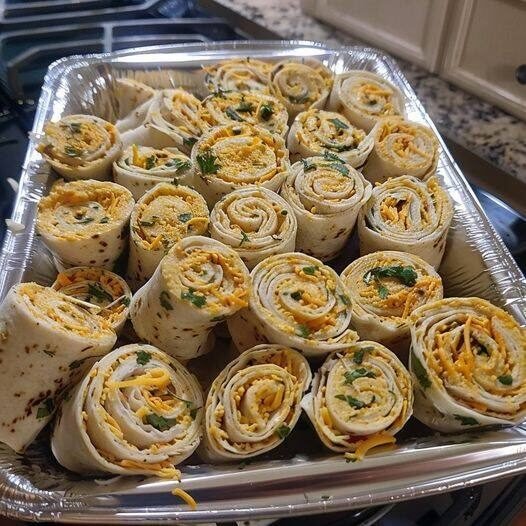 Tortilla Chicken Pinwheel