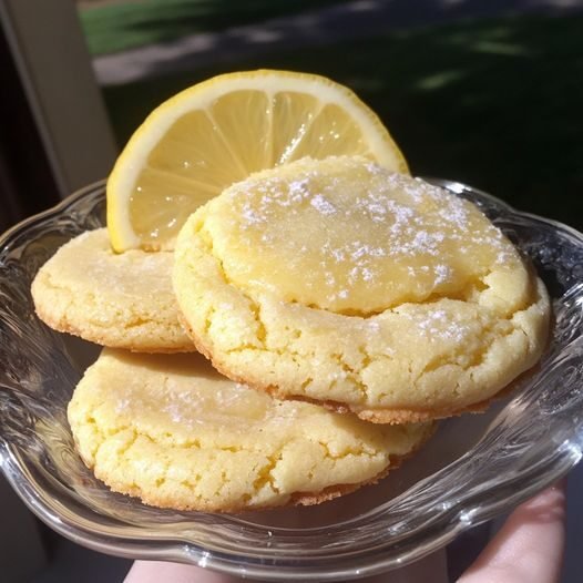 🍋🍪 Keto Lemon Poundcake Cookies