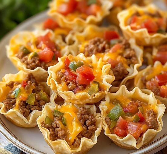 Weight Watchers-Friendly Taco Ranch Bites