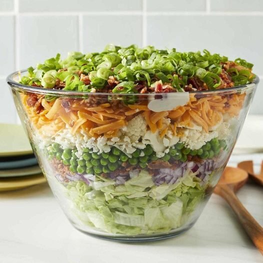 Low Point Seven Layer Salad