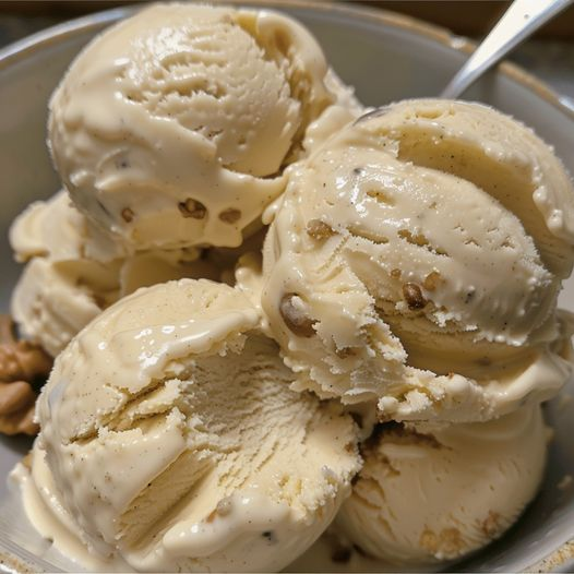 Vegan Maple Walnut Ice Cream