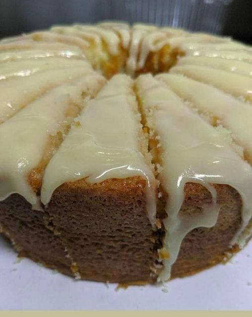 Keto Lemon Pound Cake With Cream Cheese Cake