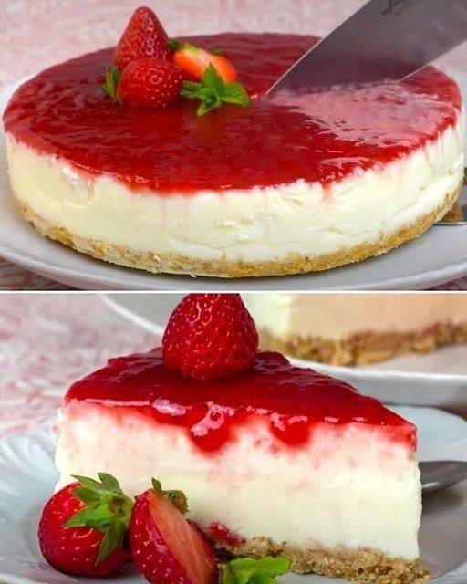 Keto Strawberry Cheesecake Recipe