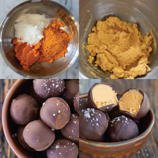 Keto Chocolate Pumpkin Truffles