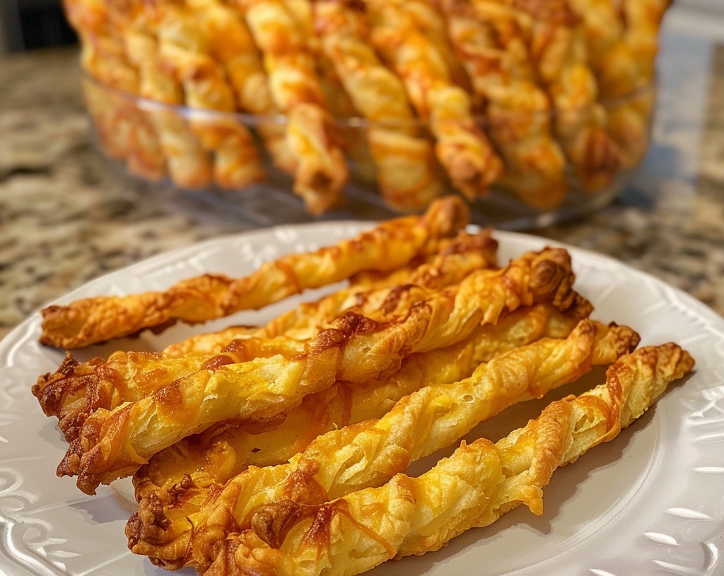 Keto Cheese Straws