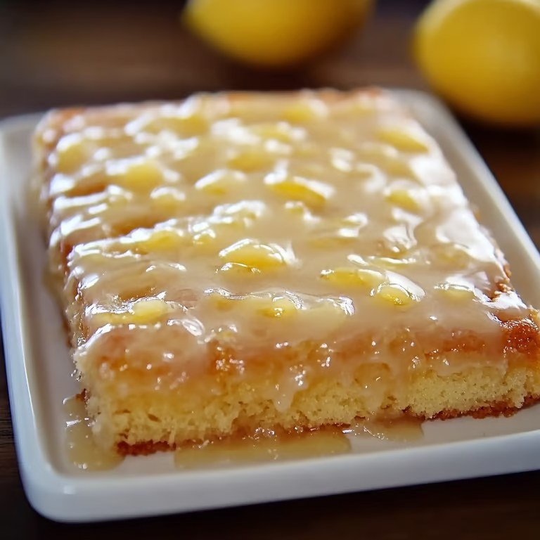 Lemon Cake To Die For: A Weight Watchers Low Point Recipe