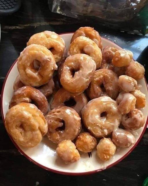 Homemade Keto Krispy Kreme Donuts