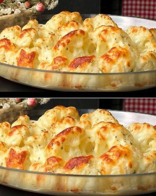 Keto Cauliflower Gratin with Lemon, Dill, and Cheese