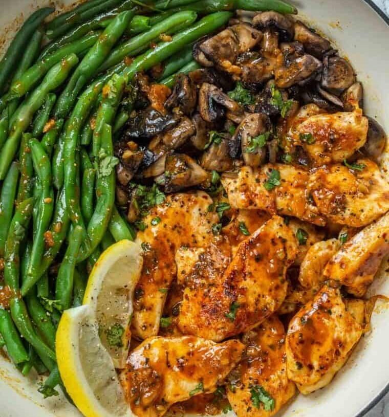 Low Carb Lemon Garlic Chicken Recipe