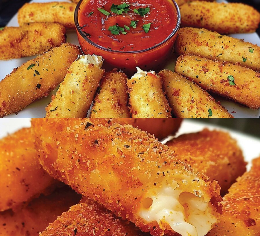 Keto Low Carb Mozzarella Sticks Recipe