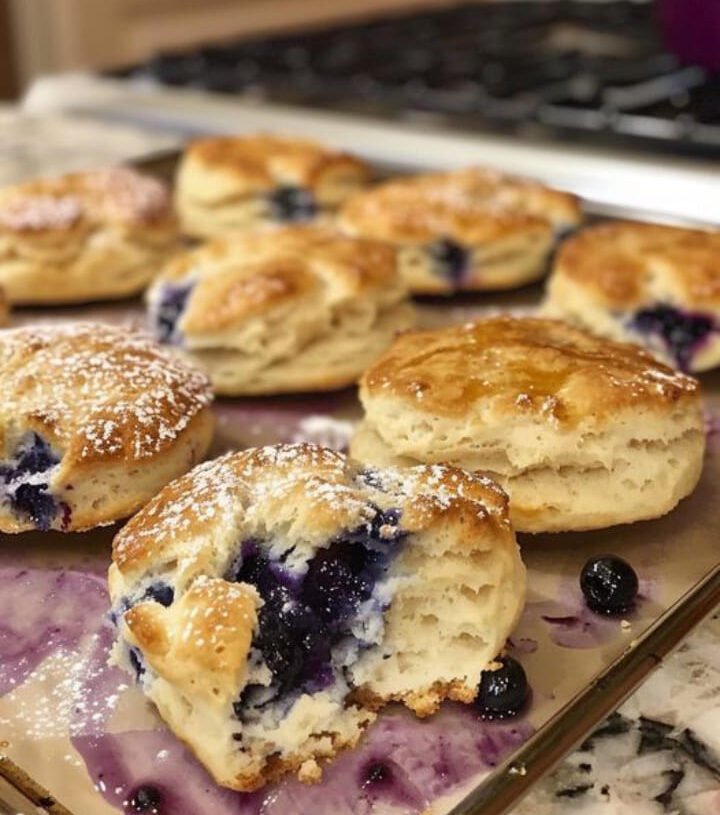 Blueberry Biscuits