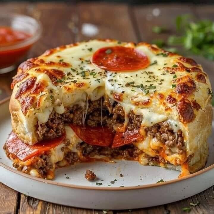 Weight Watchers Pizza Burger Pie