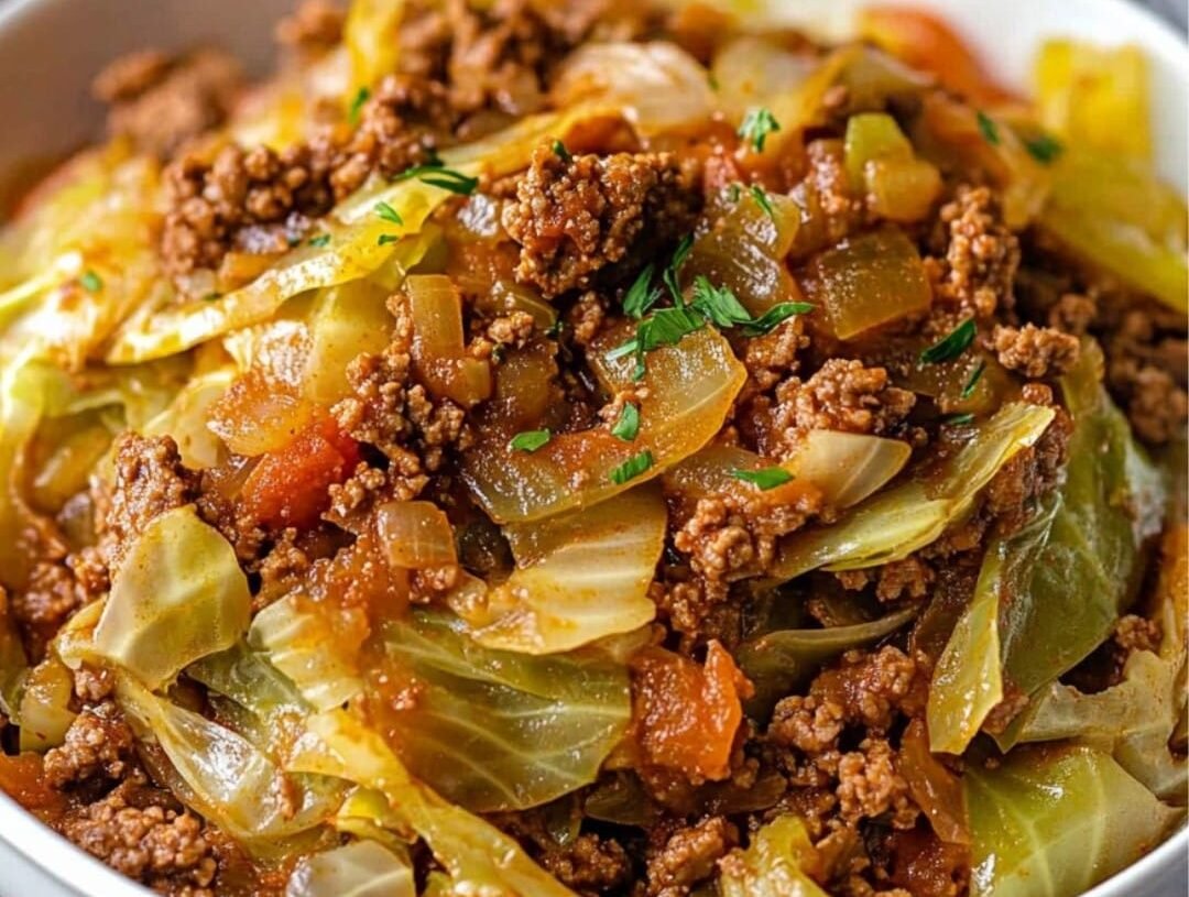 Keto Cabbage and Ground Beef