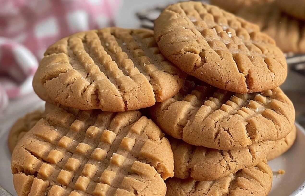 3-INGREDIENT SUGAR-FREE KETO PEANUT BUTTER COOKIES