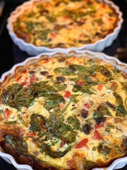 1-Point Crustless Quiche Recipe