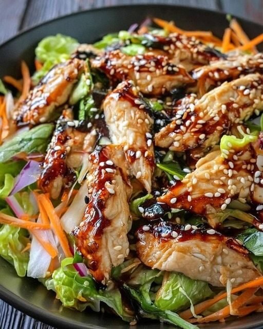 Weight Watchers Crunchy Asian Chicken Salad