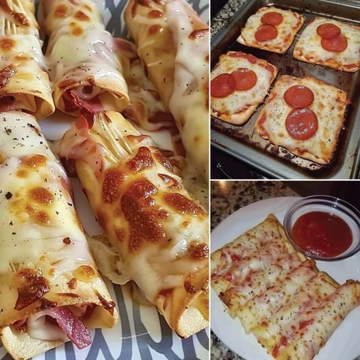 Low-Point Pizza Roll-ups (Weight Watchers)