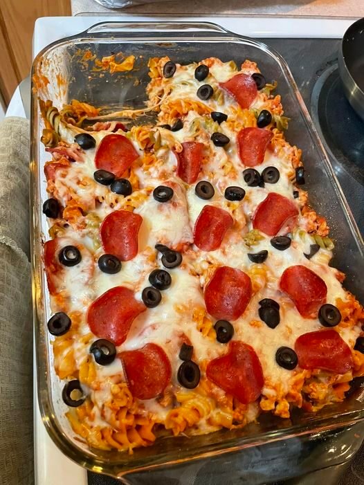 WW pepperoni pizza casserole