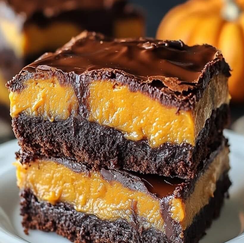 Low Point Luscious Chocalate Pumpkin Bars