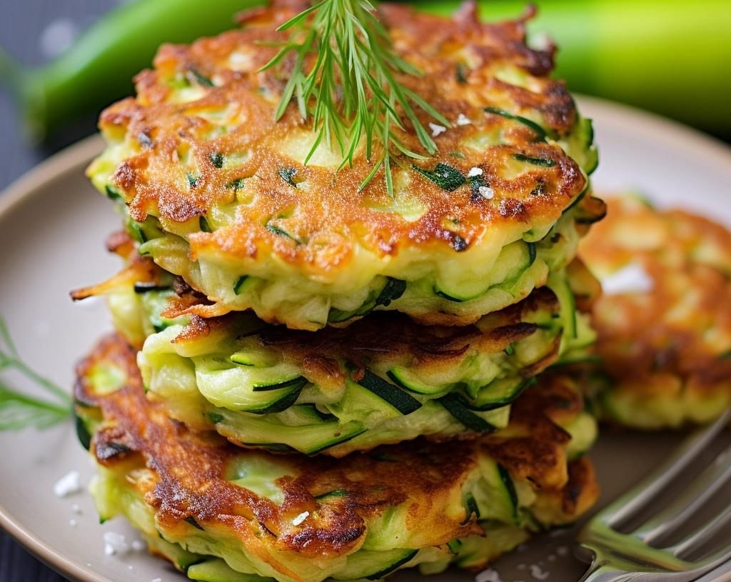 Vegan Zucchini Patties