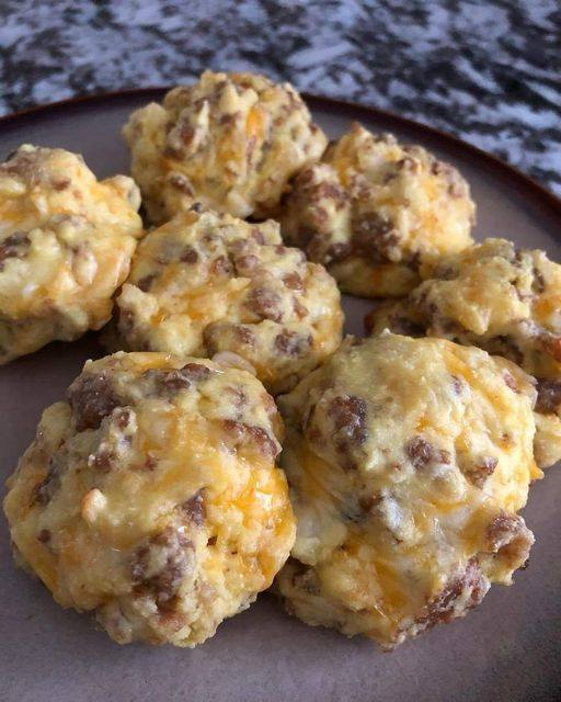 Keto Sausage, Egg, and Cheese Bites