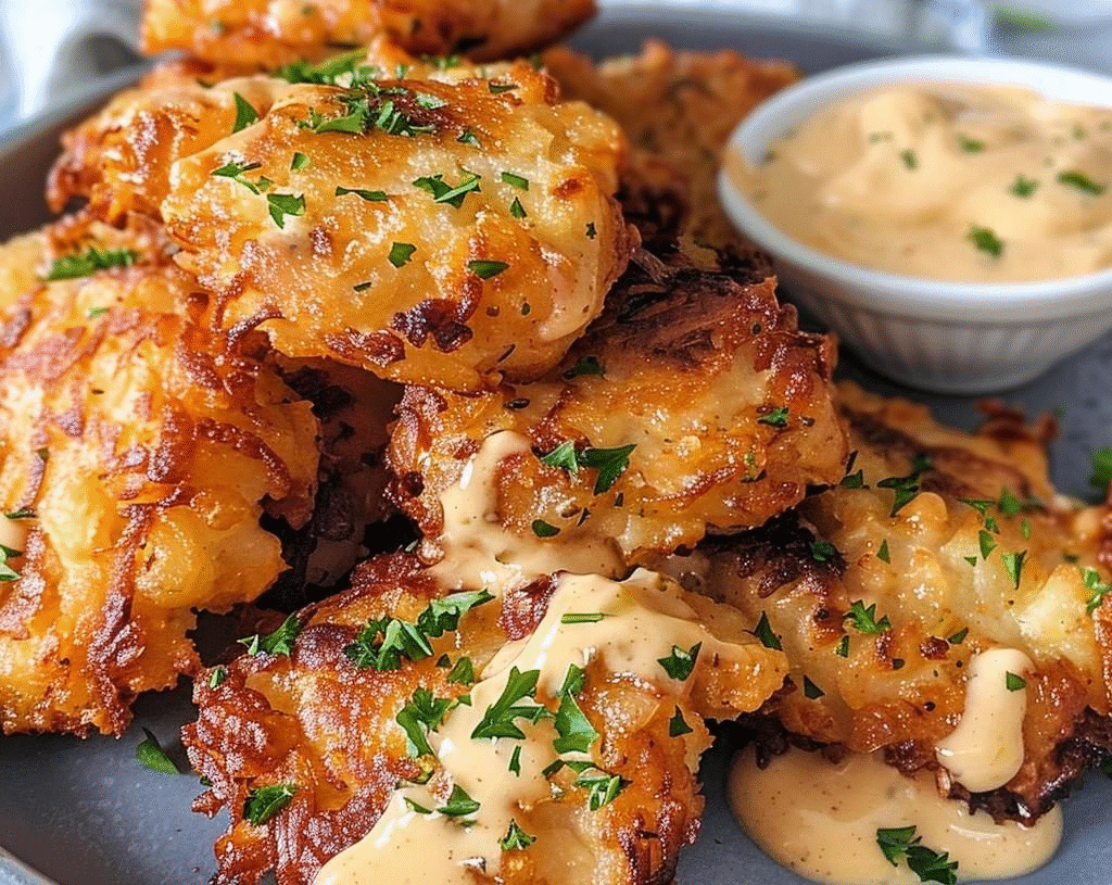 Vegan Cheesy Chickpea Fritters😋