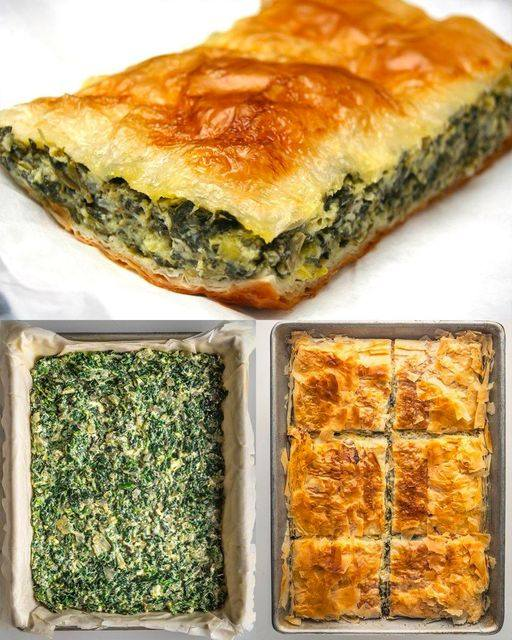 Keto Spanakopita with Fathead Dough