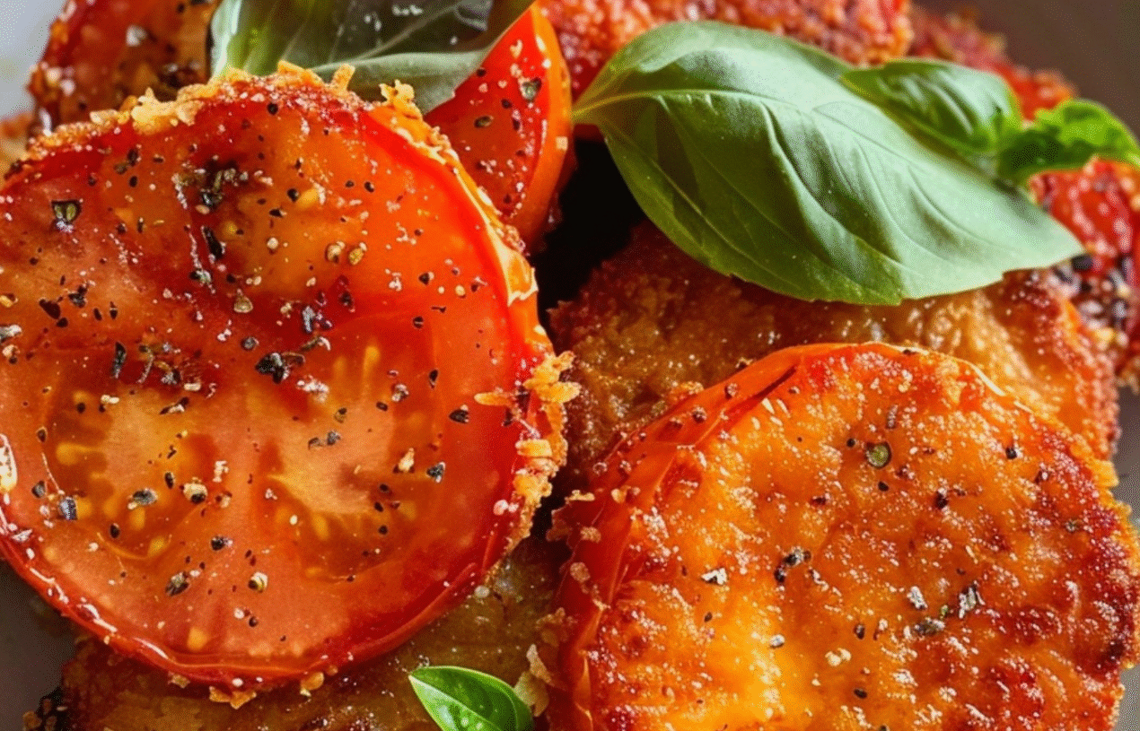 Vegan Fried Green Tomatoes