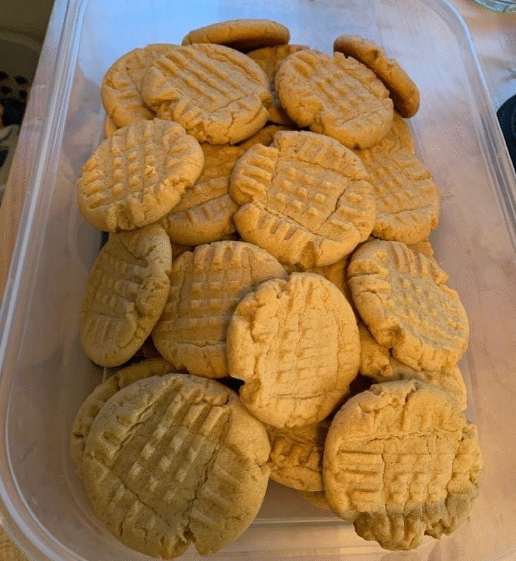 Keto Peanut Butter Cookies