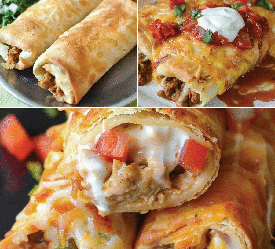 Keto Mexican Chimichangas