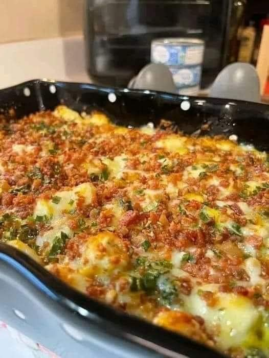 Chicken Bacon Ranch Casserole