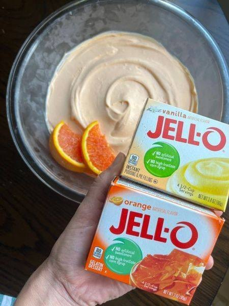 Low-Points Orange Push Pop Pudding