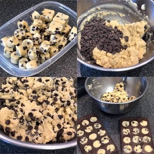 Keto Cookie Dough Fat Bombs