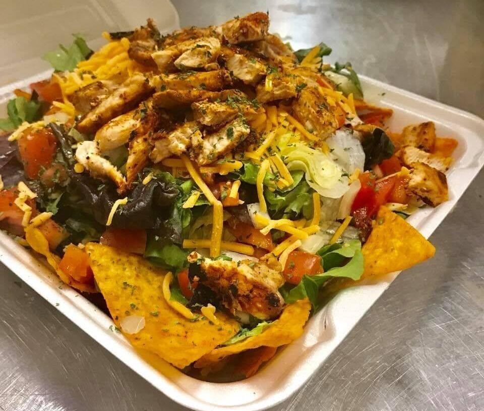 Low-Point Dorito Taco Salad