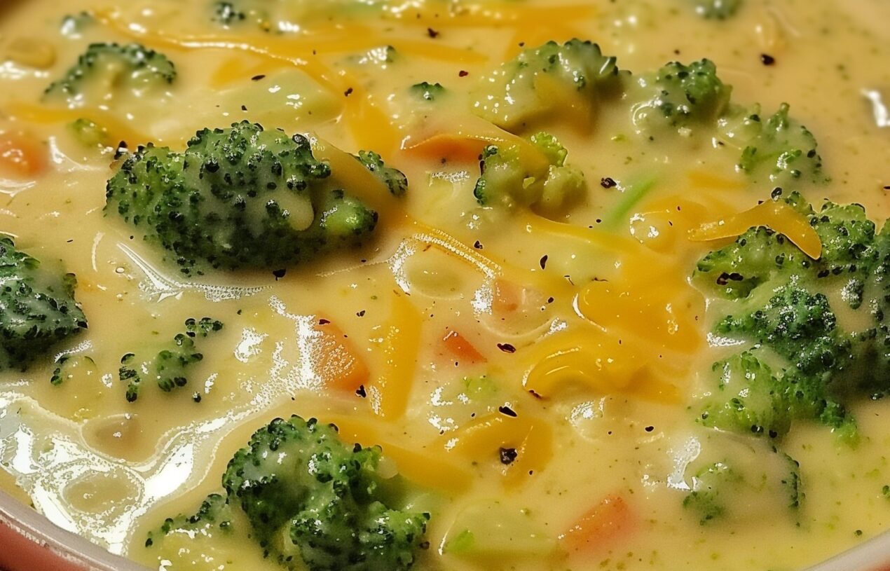 Weight Watchers Broccoli Cheese Soup – 2 Pts Per Cup