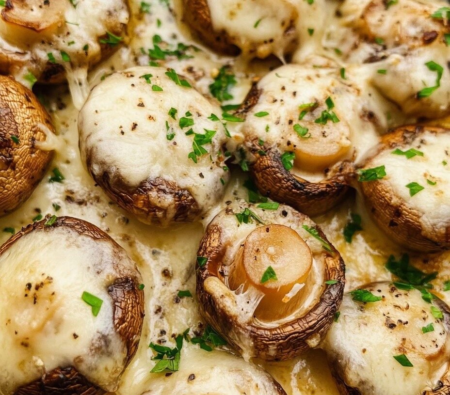 WW Garlic Parmesan Mushrooms Recipe