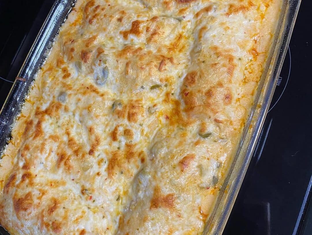 White Chicken Enchiladas