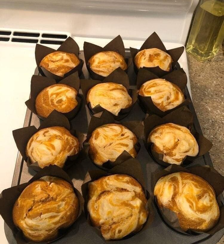 Pumpkin Cream Cheese Muffins