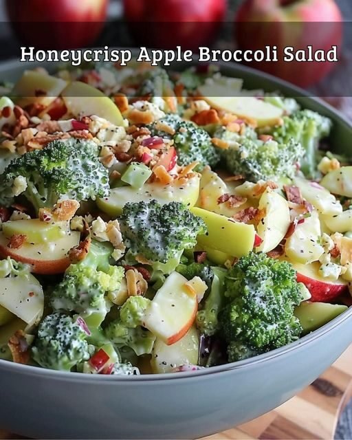 Honeycrisp Apple Broccoli Salad