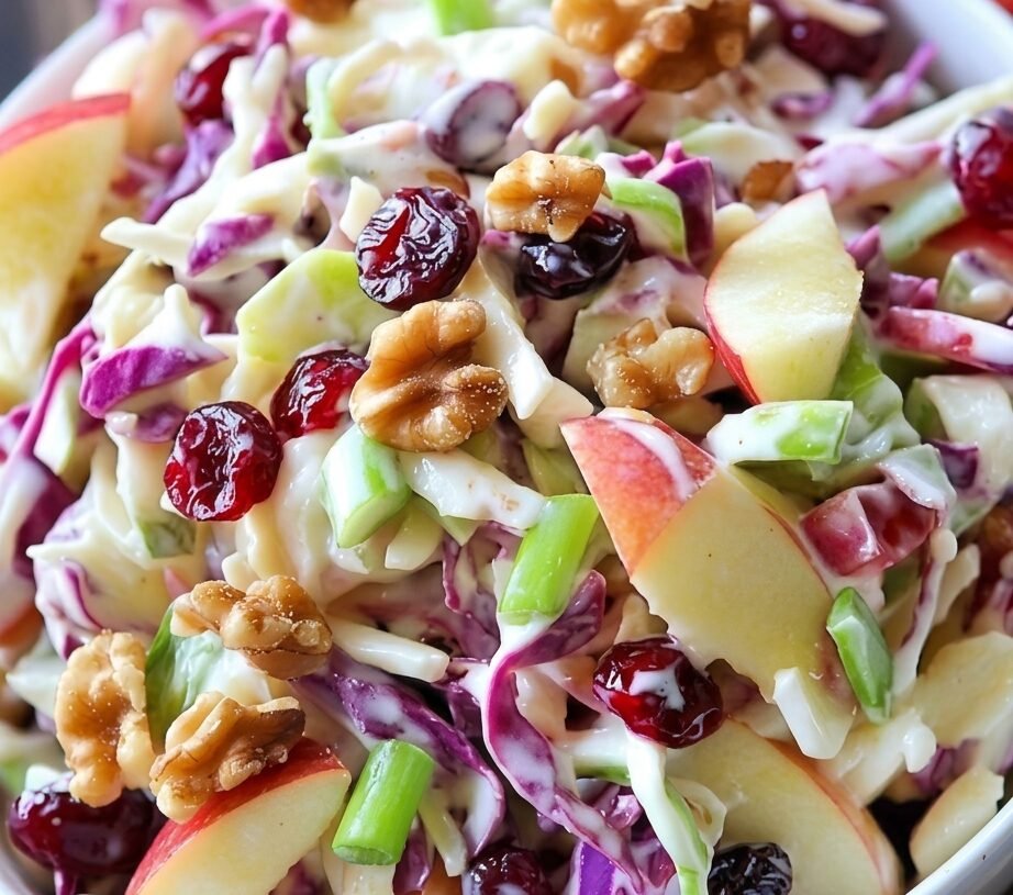 Apple Cranberry Coleslaw