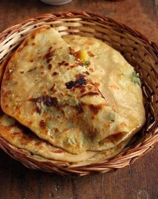 Vegan Aloo Paratha