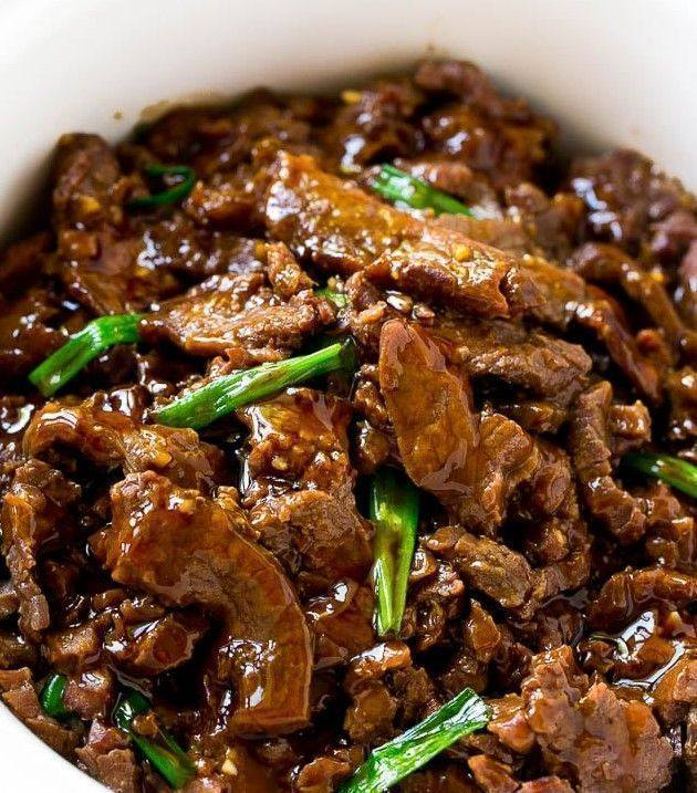 Slow Cooker Mongolian Beef