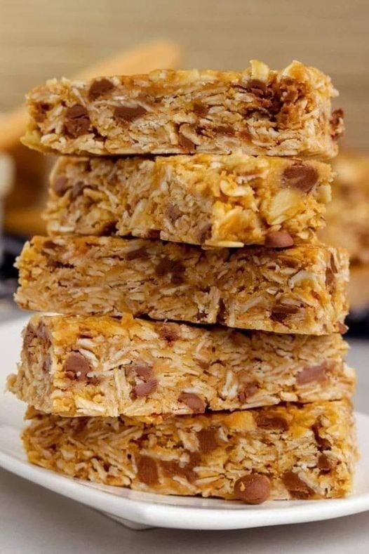 WW Peanut Butter No-Bake Chocolate Bars