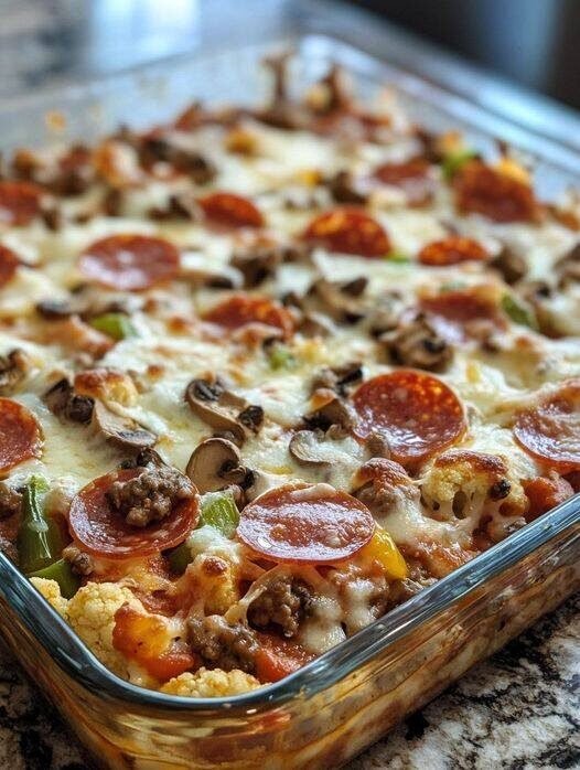 Pizza Casserole: A Low-point Delight